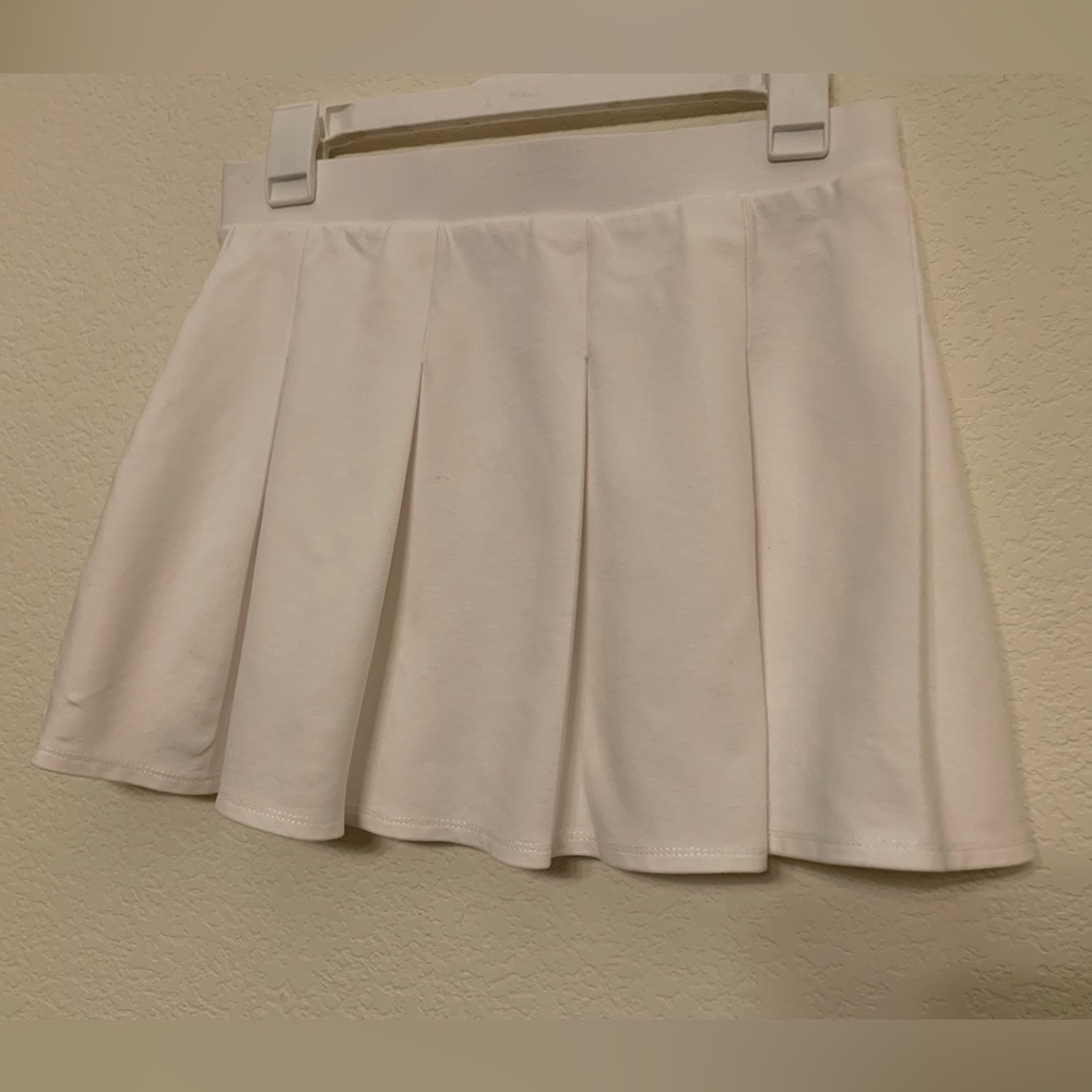 Eyeshadow White Mini Skirt